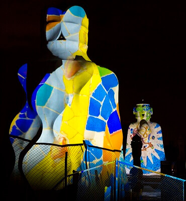 visita la pedrera de nit casa mila
