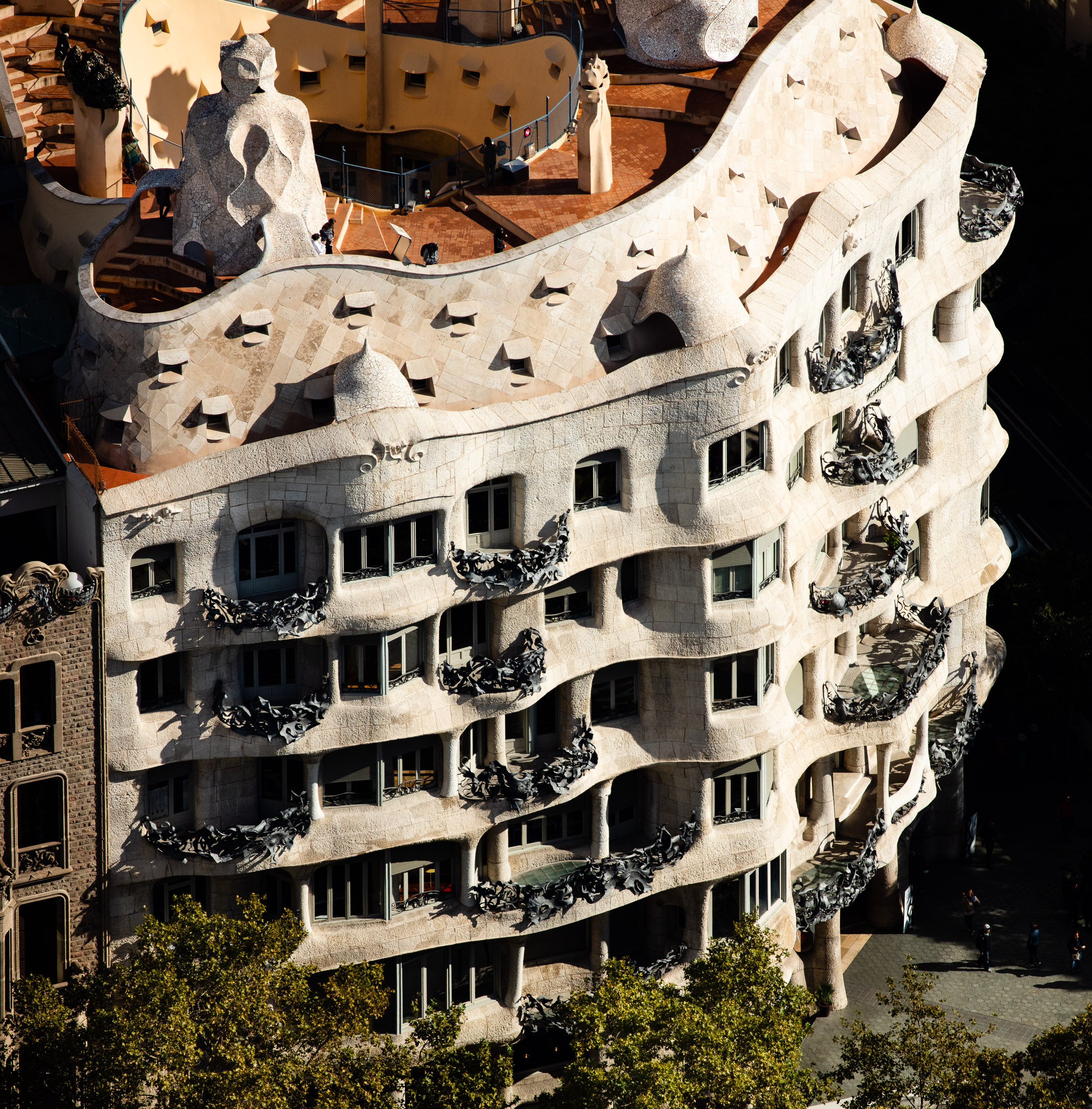 facade La Pedrera