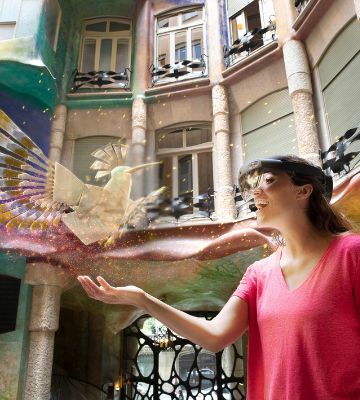 la pedrera magical vision