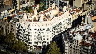 Gaudís Häuser in Barcelona