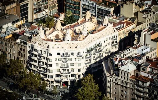 Las casas de Gaudí en Barcelona
