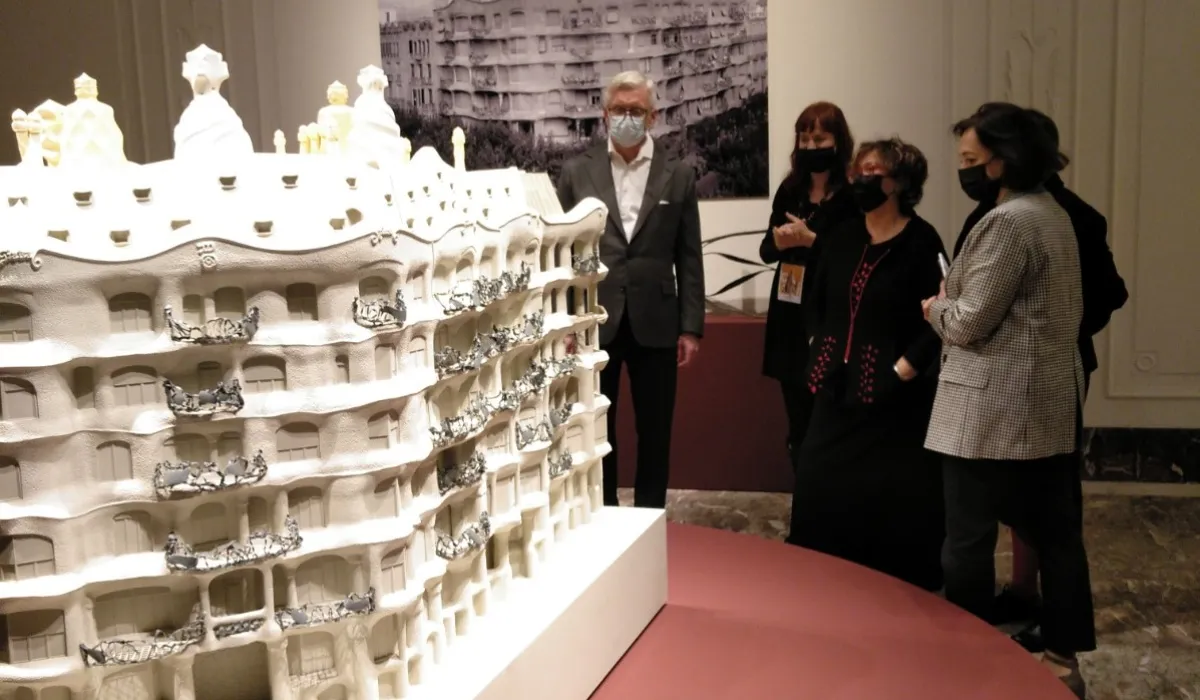 La Pedrera in Polen mit der Gaudí-Ausstellung