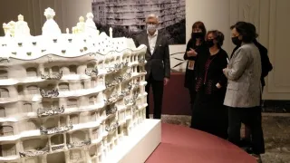 폴란드 Gaudí 전시의 La Pedrera