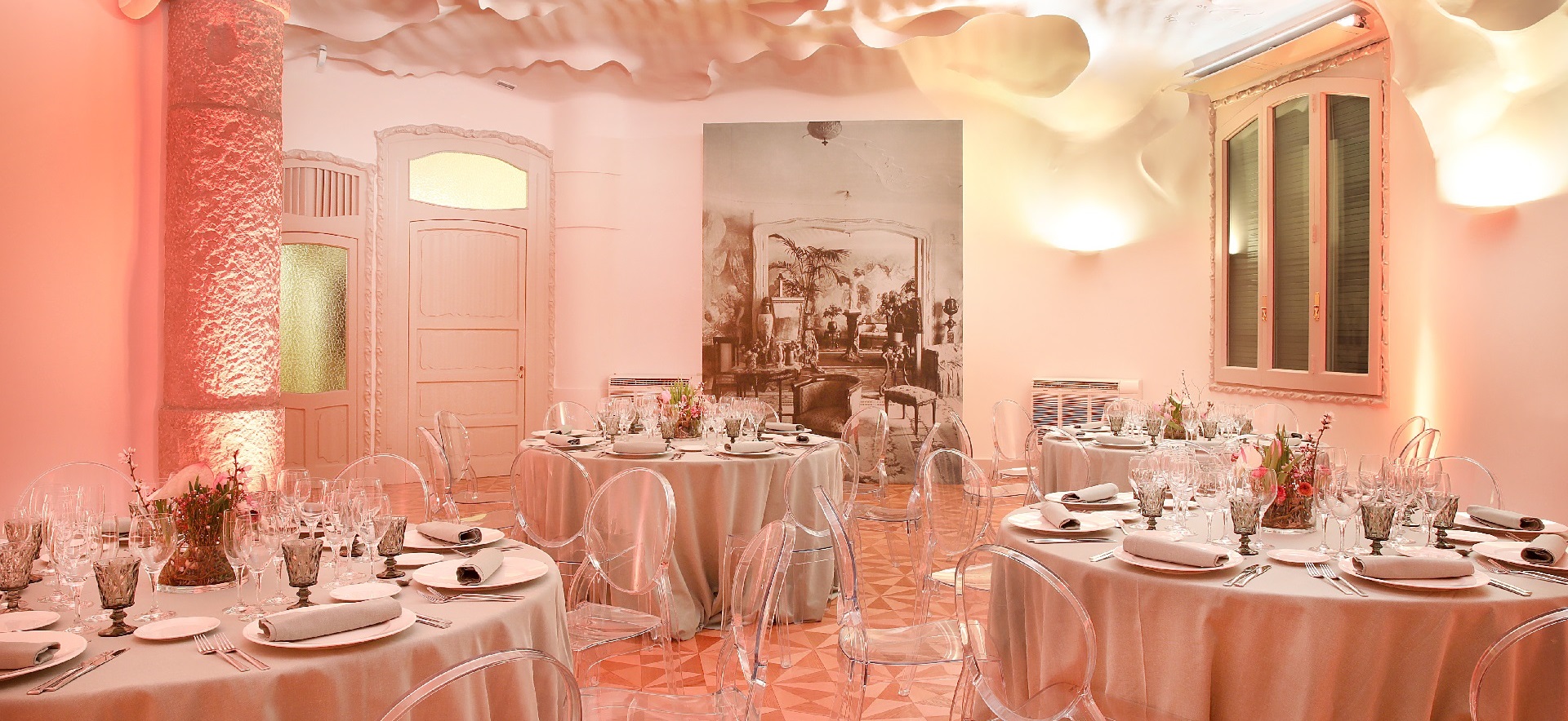 rooms pedrera events barcelona