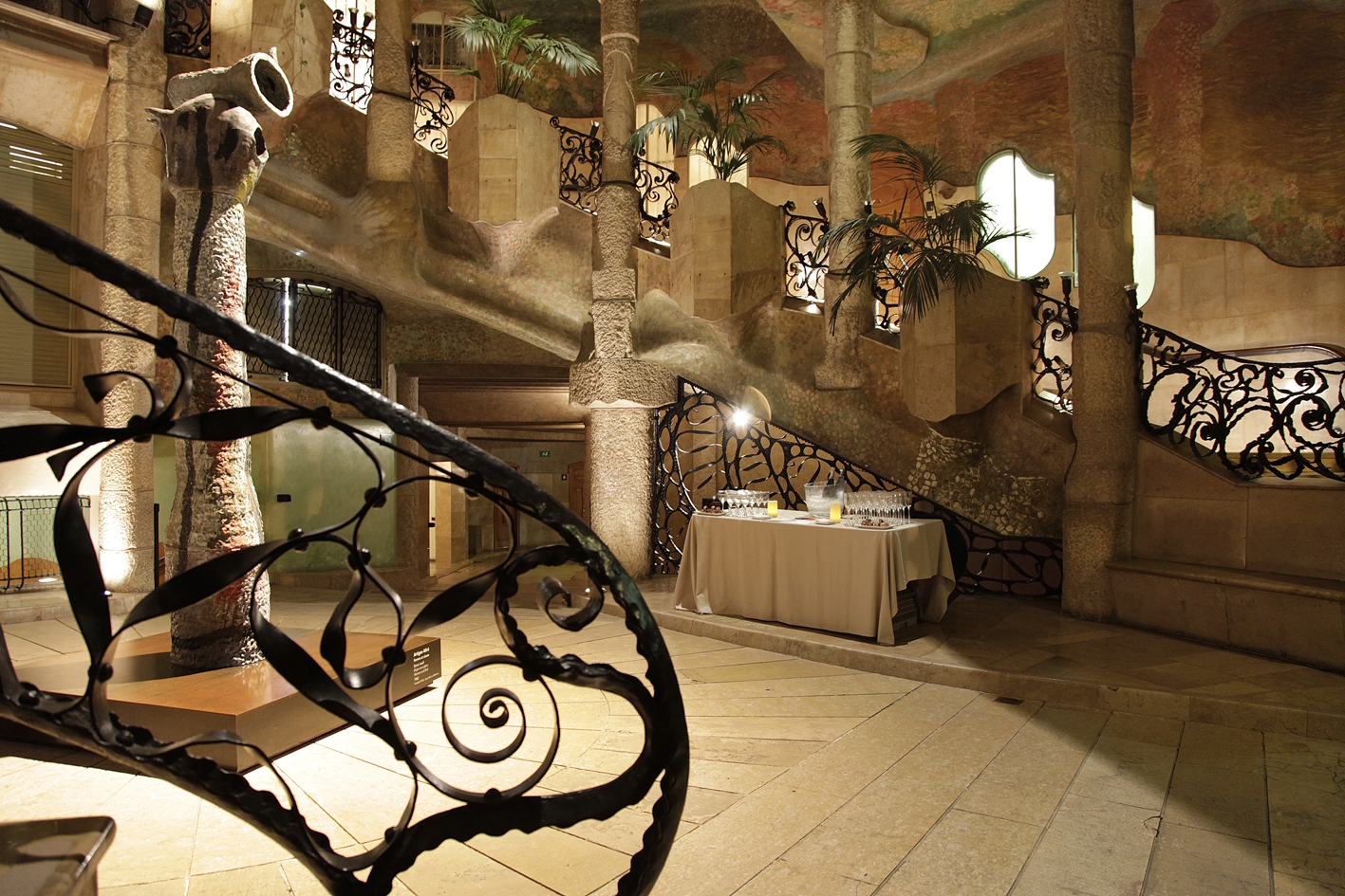 Antoni Gaudi Casa Mila Interior