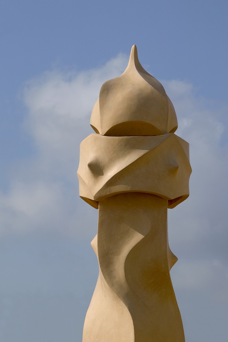 architettura pedrera terrazza camino