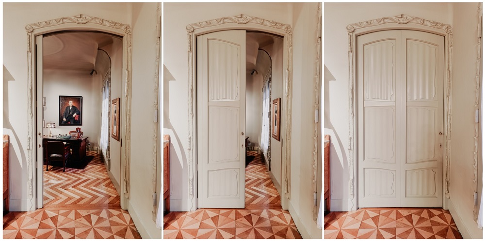​​​​Les portes de la Casa Milà